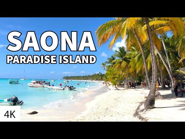 A Day Trip to SAONA ISLAND / Dominican Republic 4K