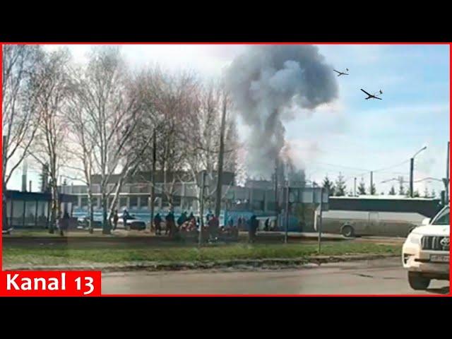 Ukrainian drones attacked an aircraft plant in Tatarstan, where Tu-22M and Tu-160M are produced