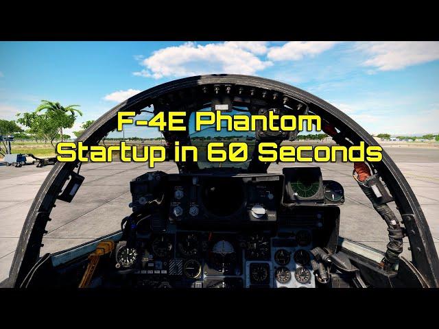 F-4 Startup in 60 Seconds #shorts
