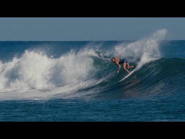 US Olympic Gold Medalist Carissa Moore rips Ala Moana Bowls