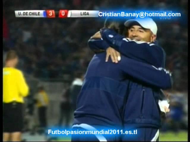 Universidad de Chile 3 Liga de Quito 0 (ADN Radio Chile) Copa Sudamericana 2011  (14/12/2011)