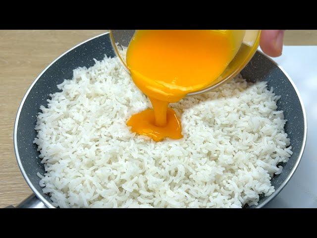 Do you have rice and eggs at home? 2 recipes quick, easy and very tasty # 168