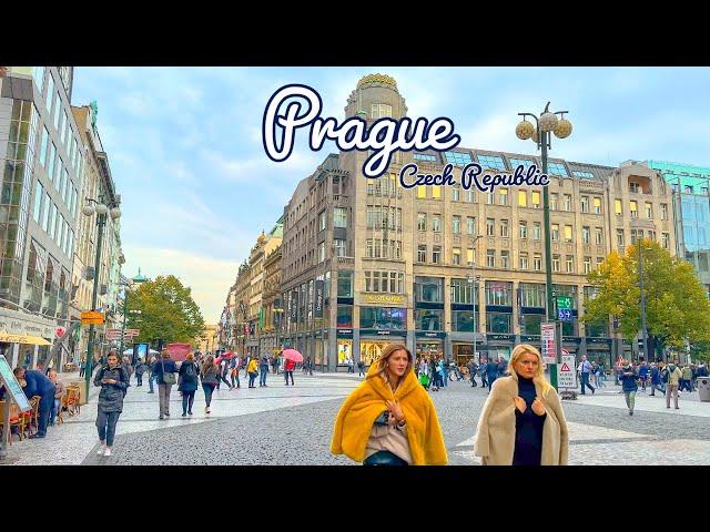 Prague, Czech Republic  - An Old Wonderland- 4k HDR 60fps Walking Tour