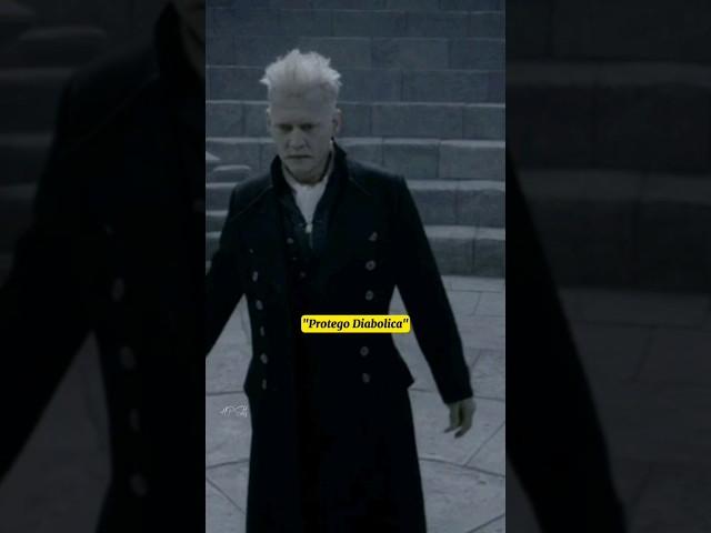 "Protego Diabolica" 🪄 #hogwarts #grindelwald #dumbledore #magic #spells #fantasy