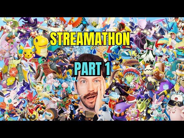 STREAMATHON Part 1! Spragels Playing Every Pokemon In Unite