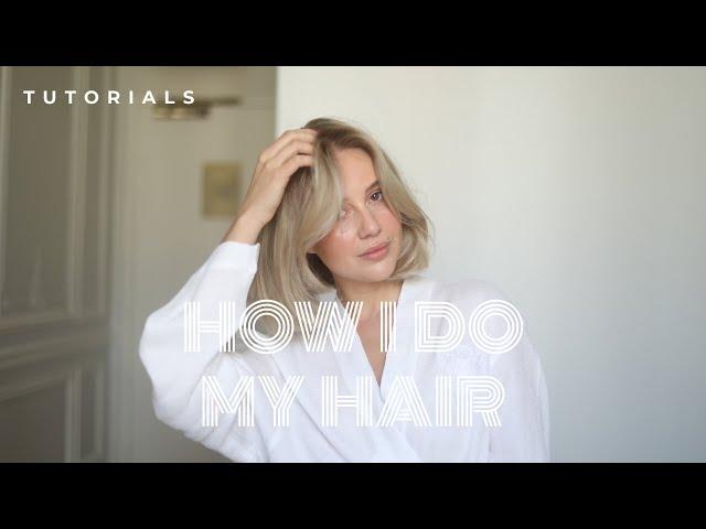 How I style my short hair - with dyson!