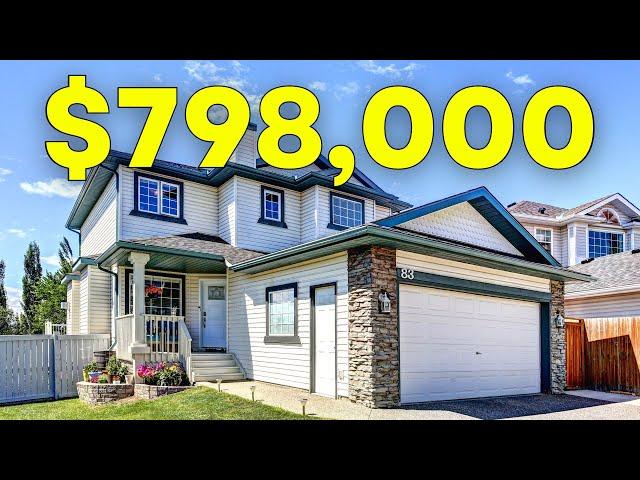 Inside a stunning $798,000 home in Tuscany, Calgary Alberta [2022 Real Estate Tour]