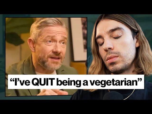 Martin Freeman's FOOLPROOF argument for eating meat again.