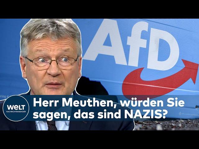 MEUTHEN zu AFD-Streit: „Sie wollen zurück zu Zeiten, die es nicht mehr geben kann“ | WELT INTERVIEW