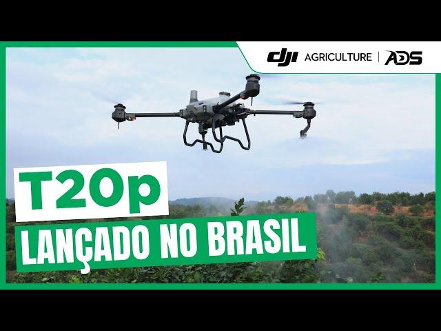 LANÇAMENTO DJI AGRAS T20p - ADS