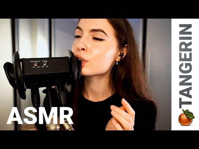 ASMR Purring / Ear Biting / Tongue Fluttering | Tangerin