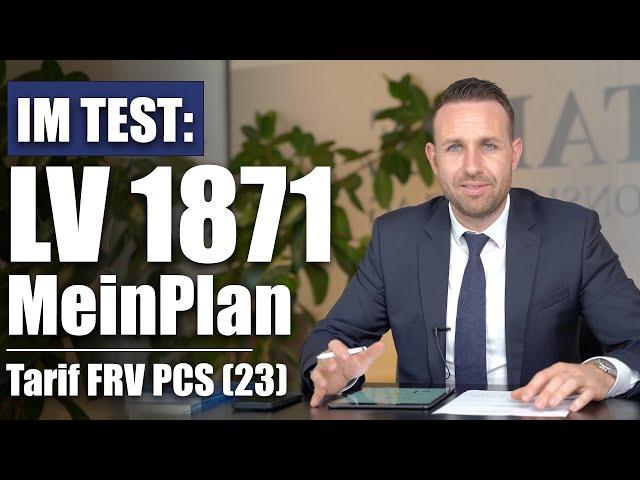 Lohnt sich die LV 1871 MeinPlan - Tarif FRV PCS (23)?