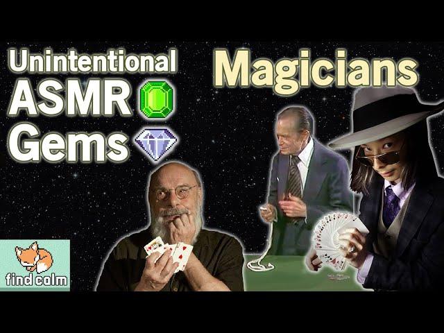 7 Unintentional ASMR Gems  Amazingly Relaxing Magicians & Magic Toys (Narrated Compilation #4)