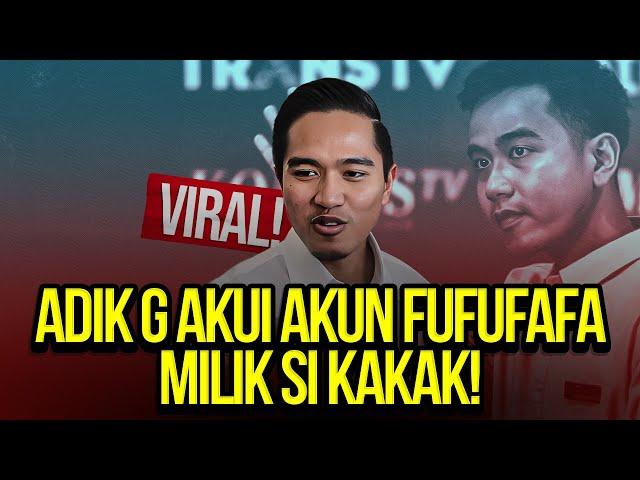 LIVE! VIRAL! ADIK G AKUI AKUN FUFUFAFA MILIK SI KAKAK!