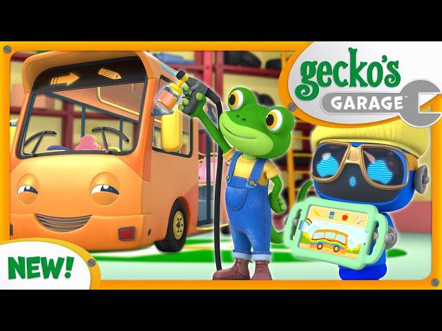 Blue's Back To School Blues | Brand New Gecko's Garage Season 7 | Truck Cartoons For Children