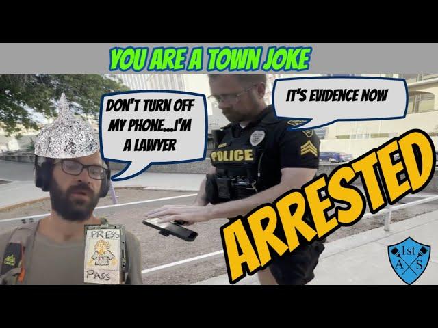 Mayor Shuts Down Frauditor’s Antics at Meeting – Trespassed and Arrested!