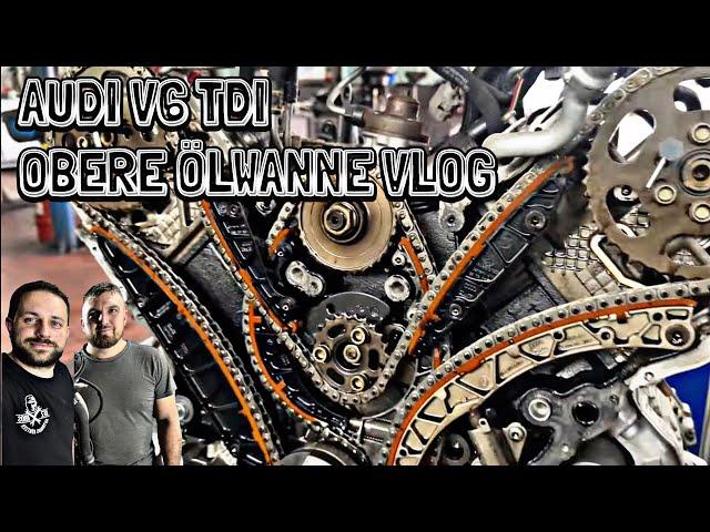 Audi V6 3.0 TDI | obere Ölwanne abdichten | Ölverlust | Upper Oil Pan Re-Seal