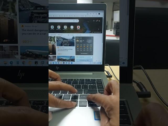 Short Cut Way To Hiding Microsoft Edge SideBar #shorts