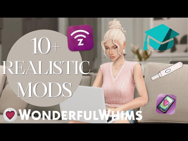 10+ Mods For Realistic Gameplay | The Sims 4