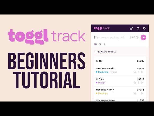 Toggl Track For Beginners 2025 | BEST FREE Time Tracking Software for Business