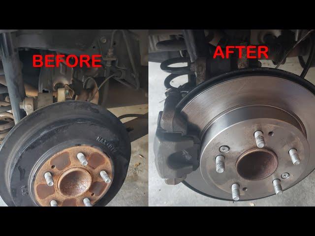 2012-2015 Honda Civic Rear Disc Brake Conversion