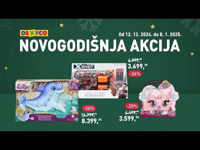 Novogodišnja akcija igračaka – DEXYCO