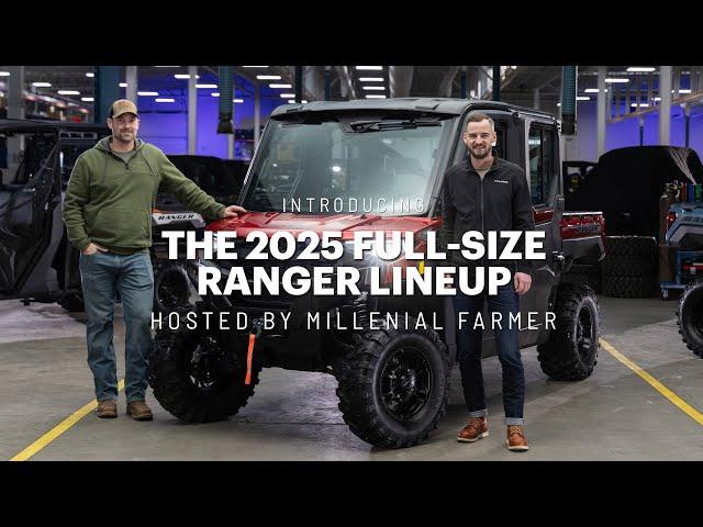 2025 Polaris RANGER Reveal & Walkaround Hosted by Millennial Farmer | Polaris Off Road