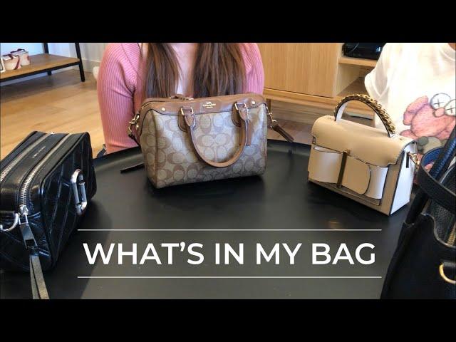 What's In My Bag | Coach Mini Bennett