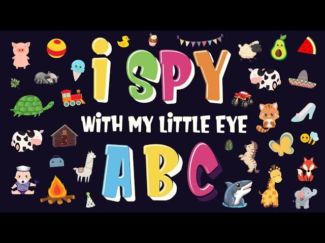 I Spy ABC | Fun Alphabet Search and Find Activity Game for Kids (2-4 Year Old)!