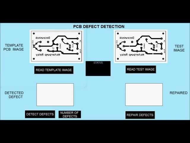 PCB Defect Detection- MATLAB (Image processing)