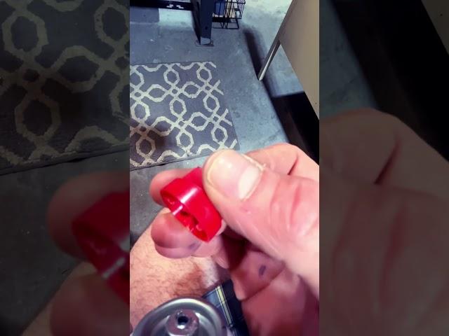 FINALLY AN EASY SPRAY CAN NOZZLE FIX REPAIR ***do not throw out ur can!!**DONT TRY AT HOME!