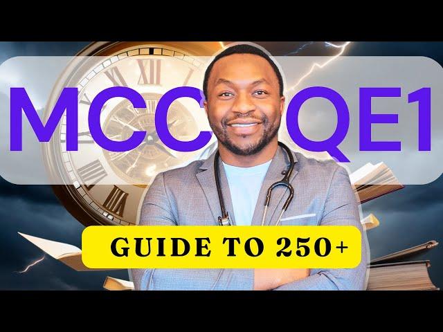 The Ultimate MCCQE1 Study Schedule & Guide - Tips From A Top Scorer.