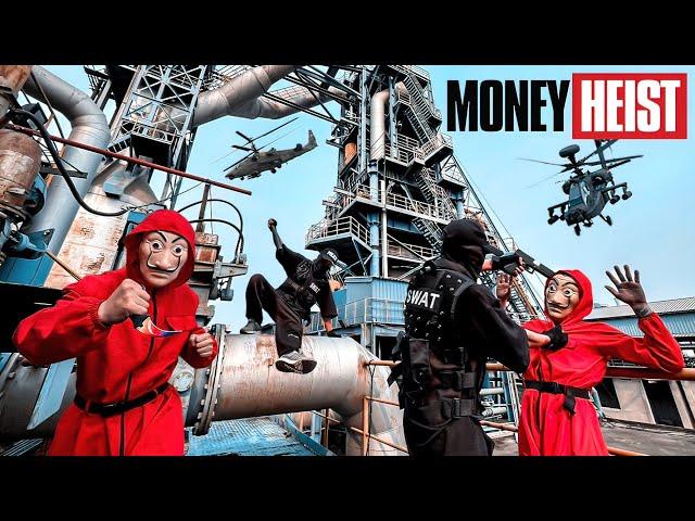 MONEY HEIST vs POLICE in REAL LIFE ll DIAMOND BLOOD 2.0 ll (Epic Parkour Pov Chase)