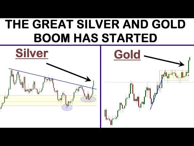 THE GREAT SILVER AND GOLD BOOM HAS STARTED