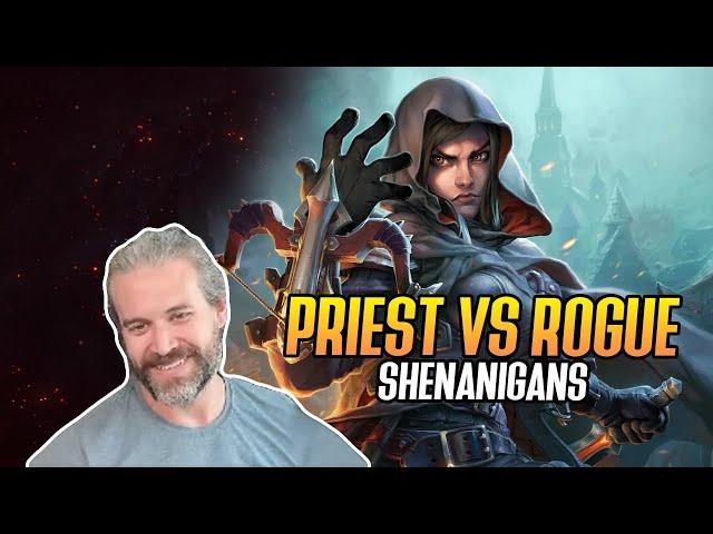 (Hearthstone) Priest VS Rogue Shenanigans