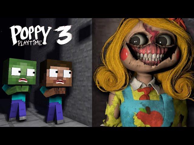 Minecraft Mobs : Miss Delight Horror Story Poppy Playtime 3 - Minecraft Animation