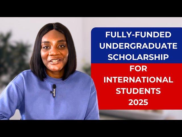 Fully Funded Undergraduate Scholarship for International Students #school #fully #undergraduate