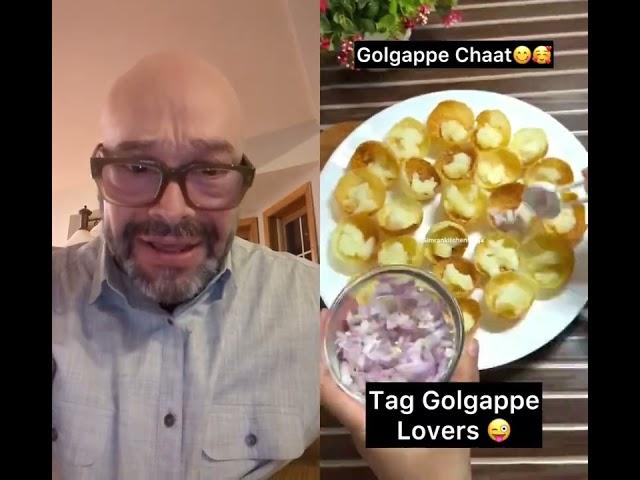 Reacting to Flavor Fireworks in Chaat Paradise: The Snackmaster General's Golgappa Chaat Adventure!