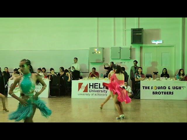 1st SDSA Malaysia Open Dancesport Championship 2019 Adult Junior Solo Girls Paso Final Chloe 20/4/19
