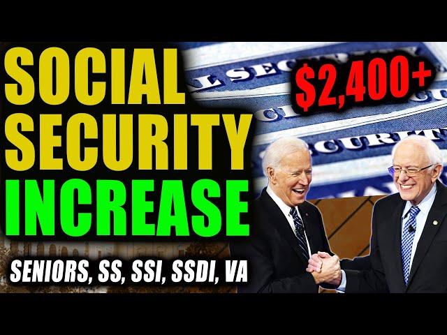 EXCITING NEWS! Social Security Increase from Congress! SSA SSI SSDI VA