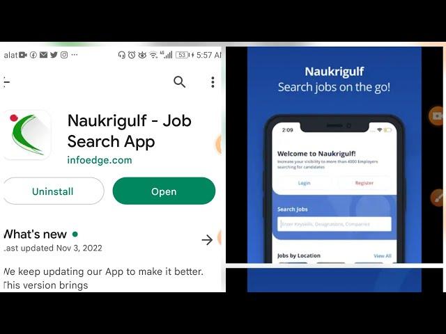 Tutorials on How to Apply for Jobs in Dubai and other countries online using Naukrigulf.ae app.....