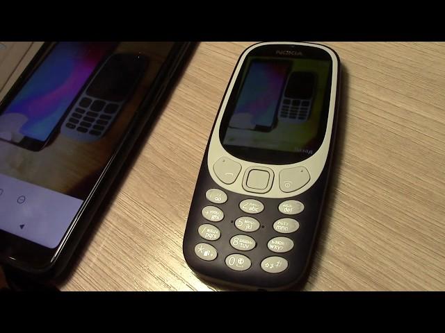 Как переслать фотографии с nokia 3310 на смартфон по bluetooth ?