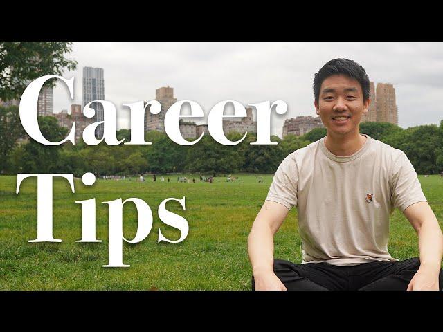 My Top 3 Career Tips for Young Professionals!