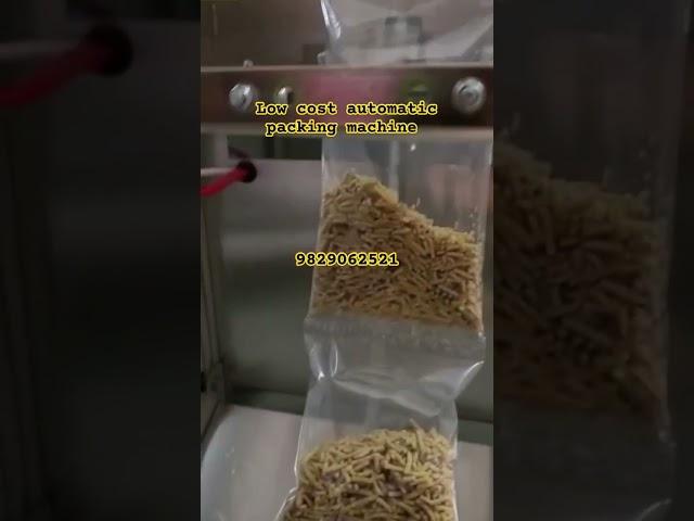 Low Cost Packing Machine |Namkeen Packing Machine Price in India | Pouch Packaging Machine