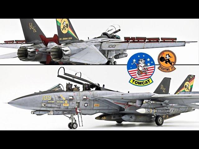 F-14D Super Tomcat 1/48 Scale Model Aircraft VF-31