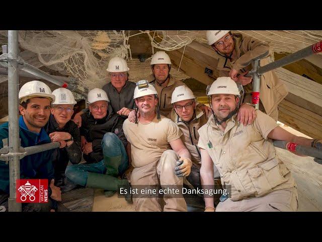 Der Wiederaufbau von Notre Dame in Paris