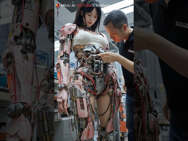 실수한 연구원의 최후 #robot #humanoid #aiart