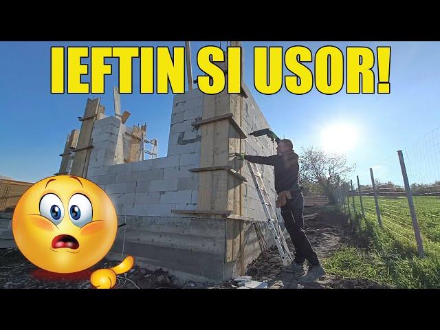 Ep 15 Un mod foarte simplu de a cofra stalpii