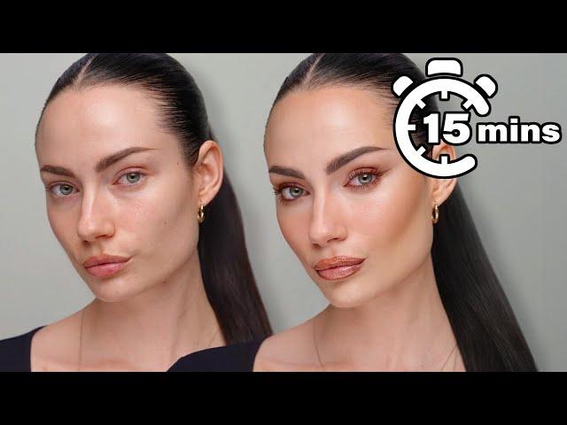 QUICK & EASY FALL MAKEUP LOOK *natural + glowy!*