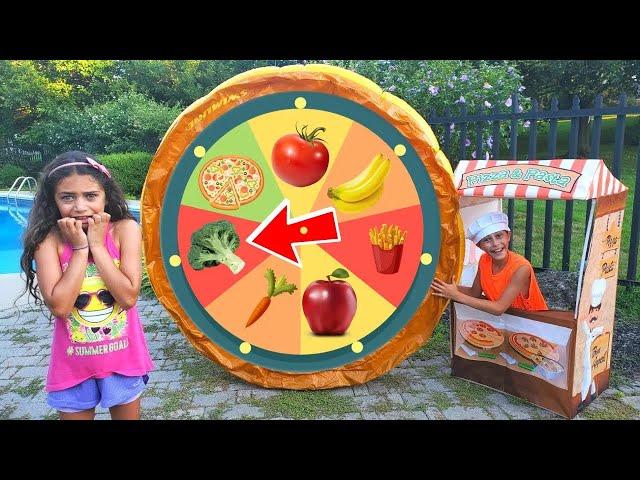 Policeman teaches Heidi and Zidane safety rules | Heidi and Zidan learn not to eat junk food